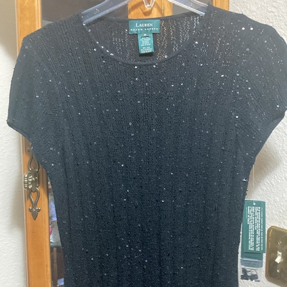 Ralph Lauren | Dresses | Brand New Ralph Lauren Long Dress With Sequins ...